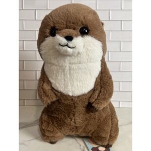 Cute Plush Otter Stuffed Animal Toy Kawaii Soft Cuddle Buddy Gift